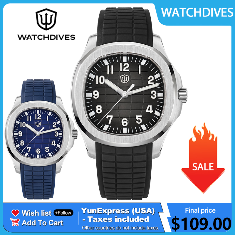 Rolex Watch Submariner - ساعة غوص للرجال من Watchdives WD008