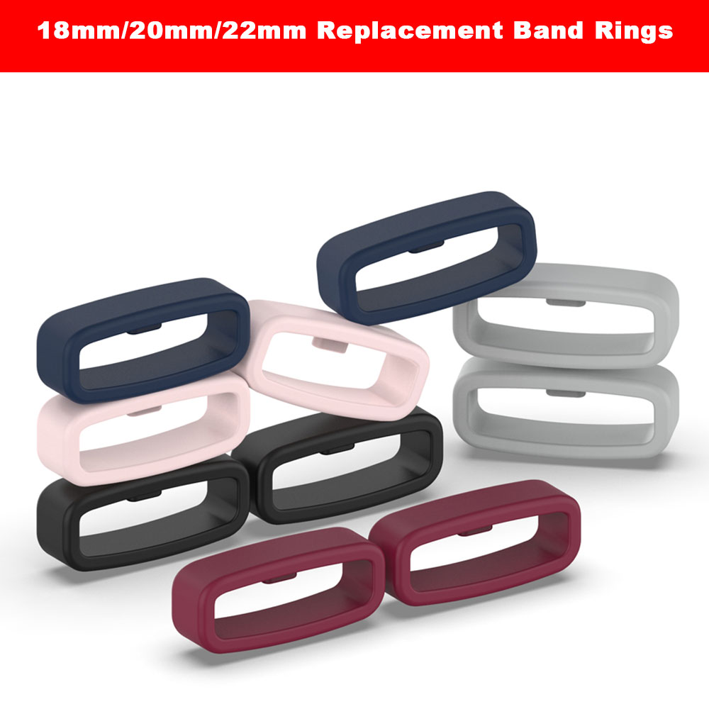18 20 22 مللي متر حزام (استيك) - مراجعة Silicone Watch Band 22Mm وسعره
