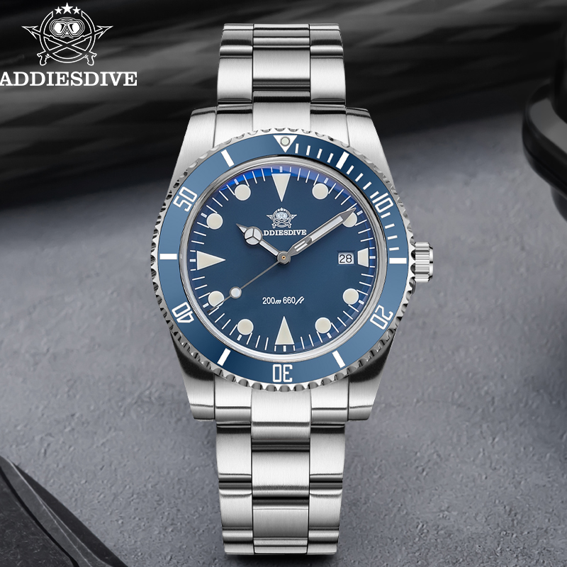 ساعة غوص رجالية من Addiesdive  - مراجعة Rolex Watch Submariner وسعره
