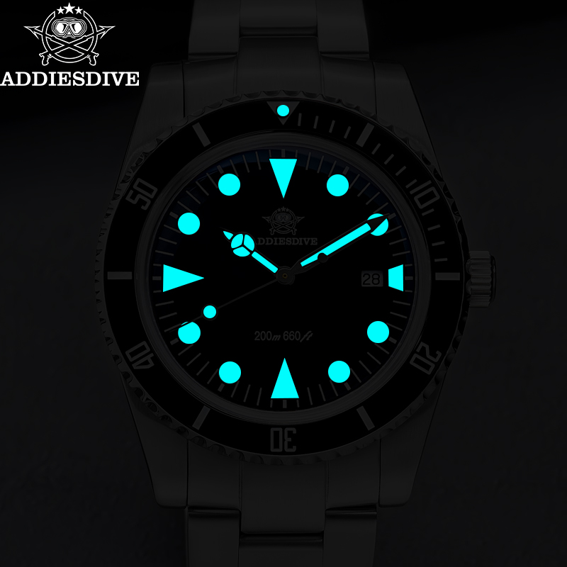 ساعة غوص رجالية من Addiesdive  - مراجعة Rolex Watch Submariner وسعره