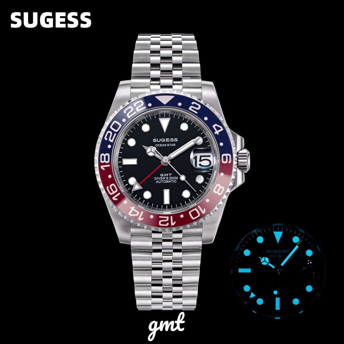 ساعة غوص سوجيس جي إم تي للرجال - مراجعة Rolex Watch Submariner وسعره