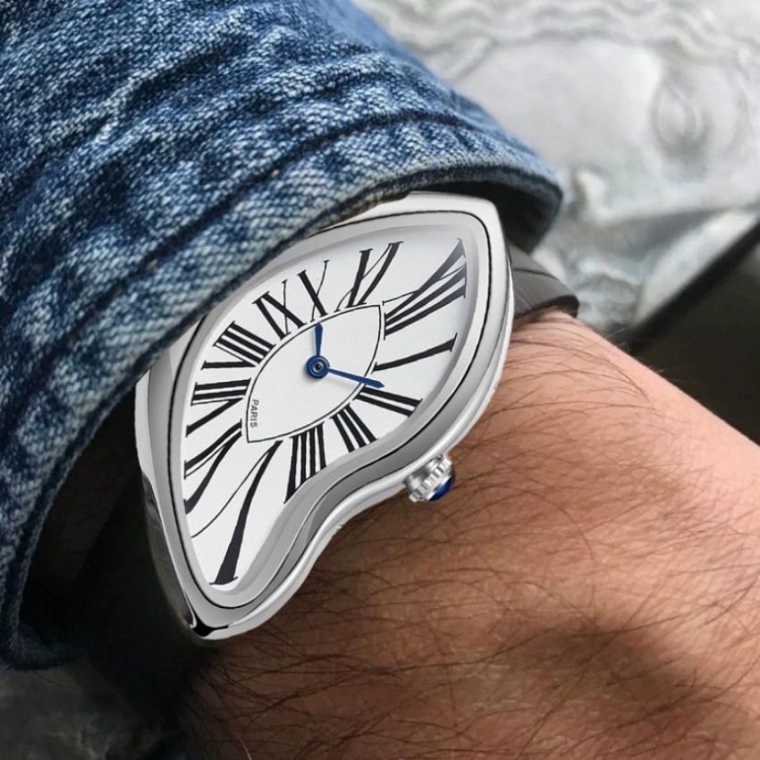 ساعة يد فنية بتصميم الساعة الذ - مراجعة Leather Watch Band Men وسعره