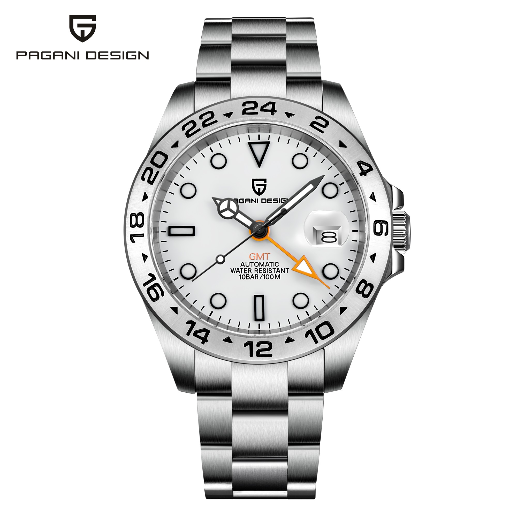 ساعة رجالية أوتوماتيكية PAGANI - مراجعة Rolex Watch Submariner وسعره