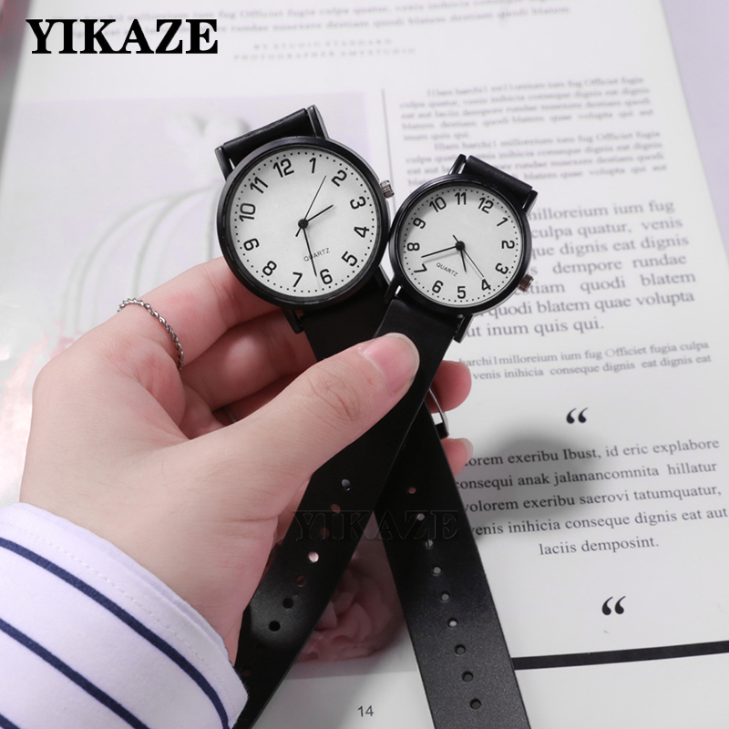 YIKAZE-ساعة كوارتز نسائية بسيط - مراجعة Silicone Band Women وسعره