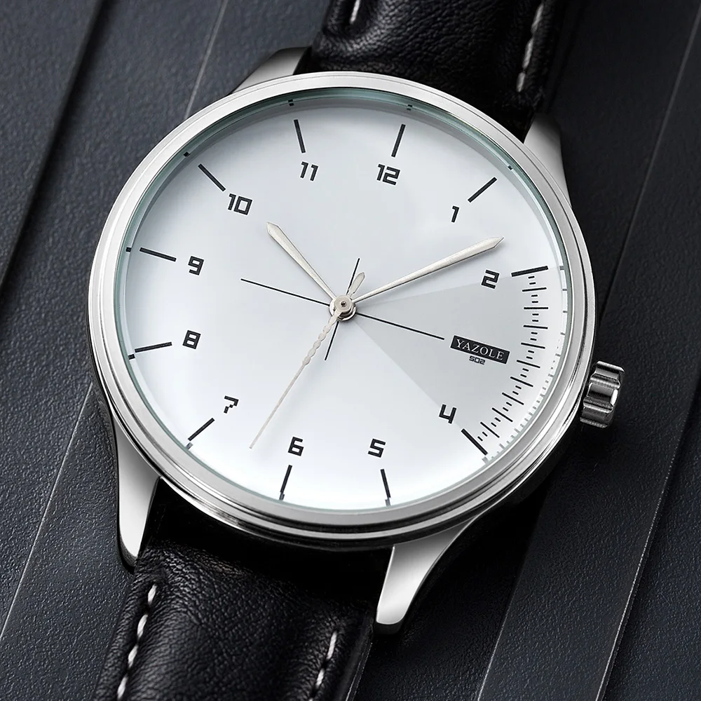 ساعات كوارتز من العلامة التجار - مراجعة Leather Watch Band Men وسعره