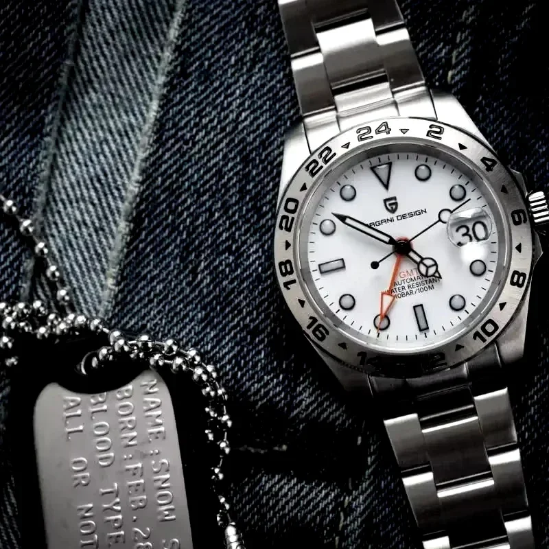 ساعة باجاني ديزاين DG5833 GMT  - مراجعة Rolex Watch Submariner وسعره